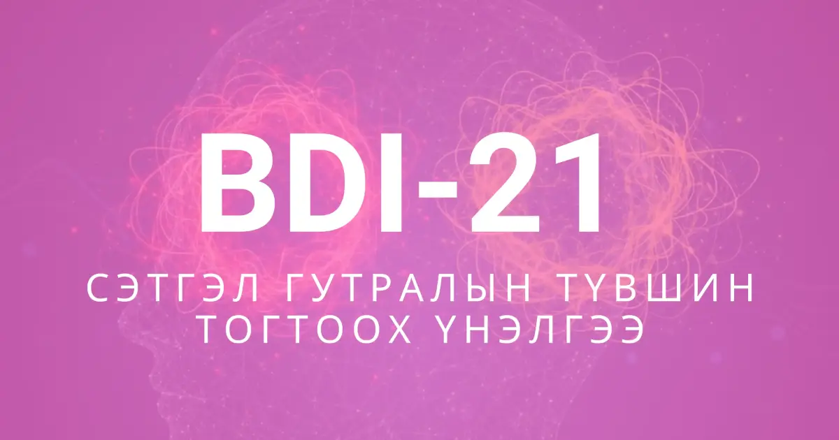 Cognitive Depression Dynamics Scale (BDI-based)