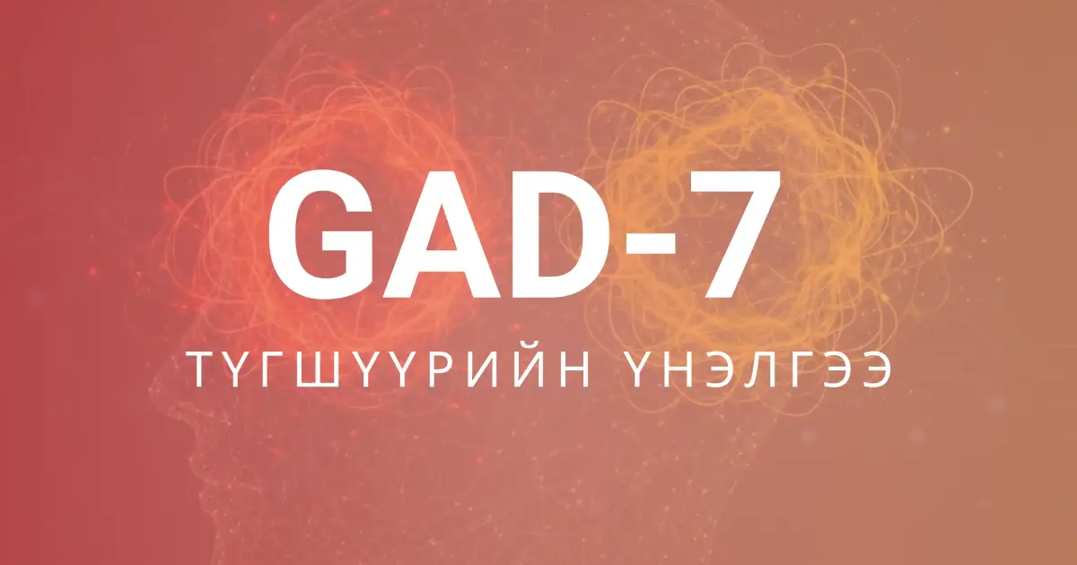Generalized Anxiety Dynamics Scale (GAD-7)
